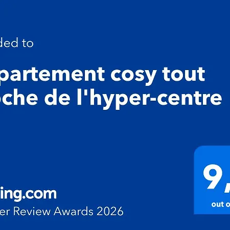 Apartman Cosy Proche De L'hyper-centre *